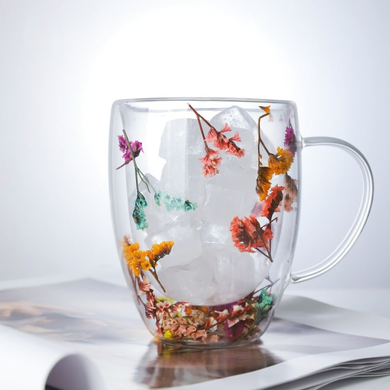  Dried Flower Double-Walled Cup