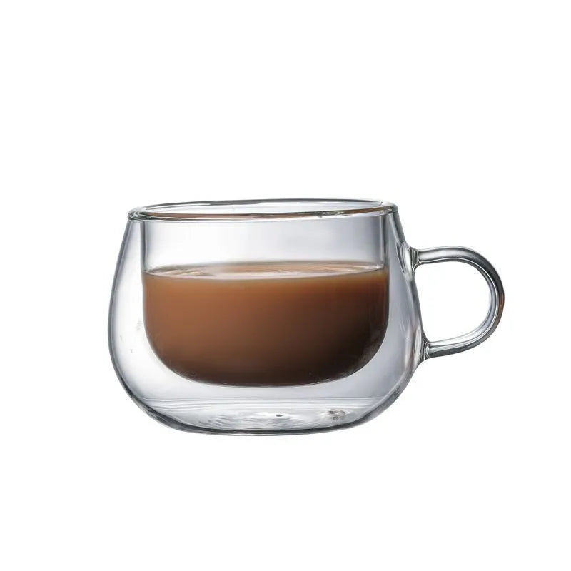 Double-Layer Glass Coffee Cup