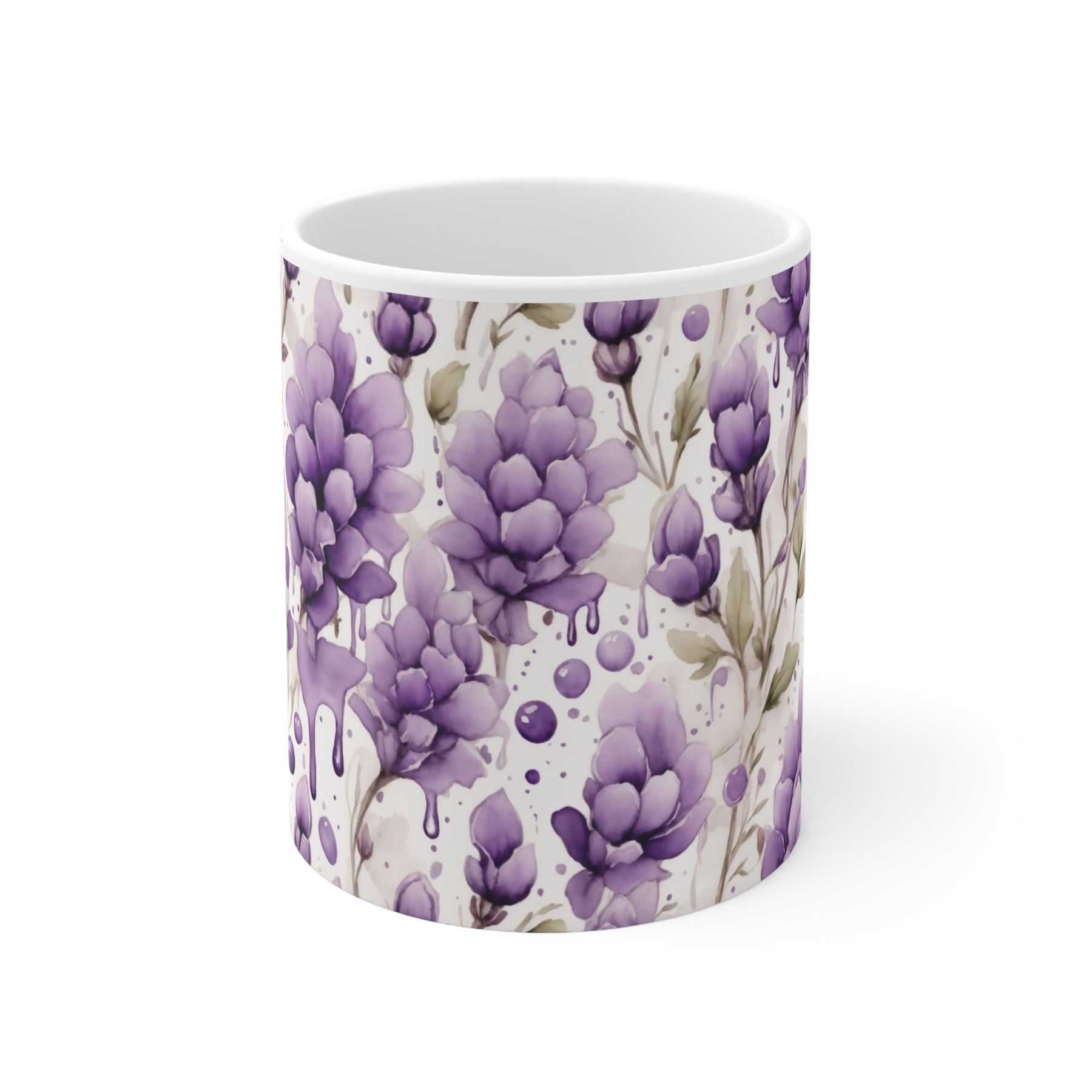 Lavender Watercolor cup