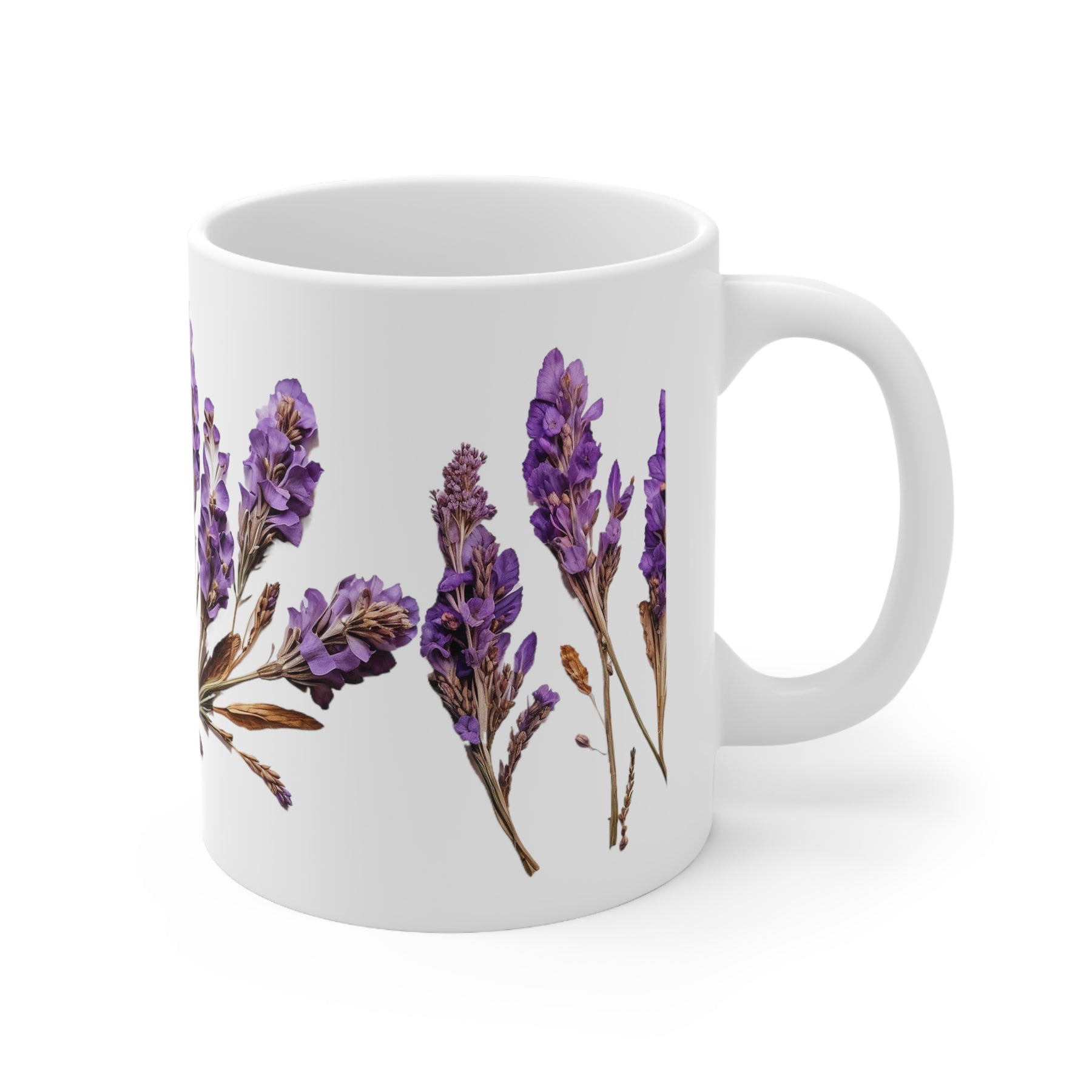 Lavender Flowers Mugs