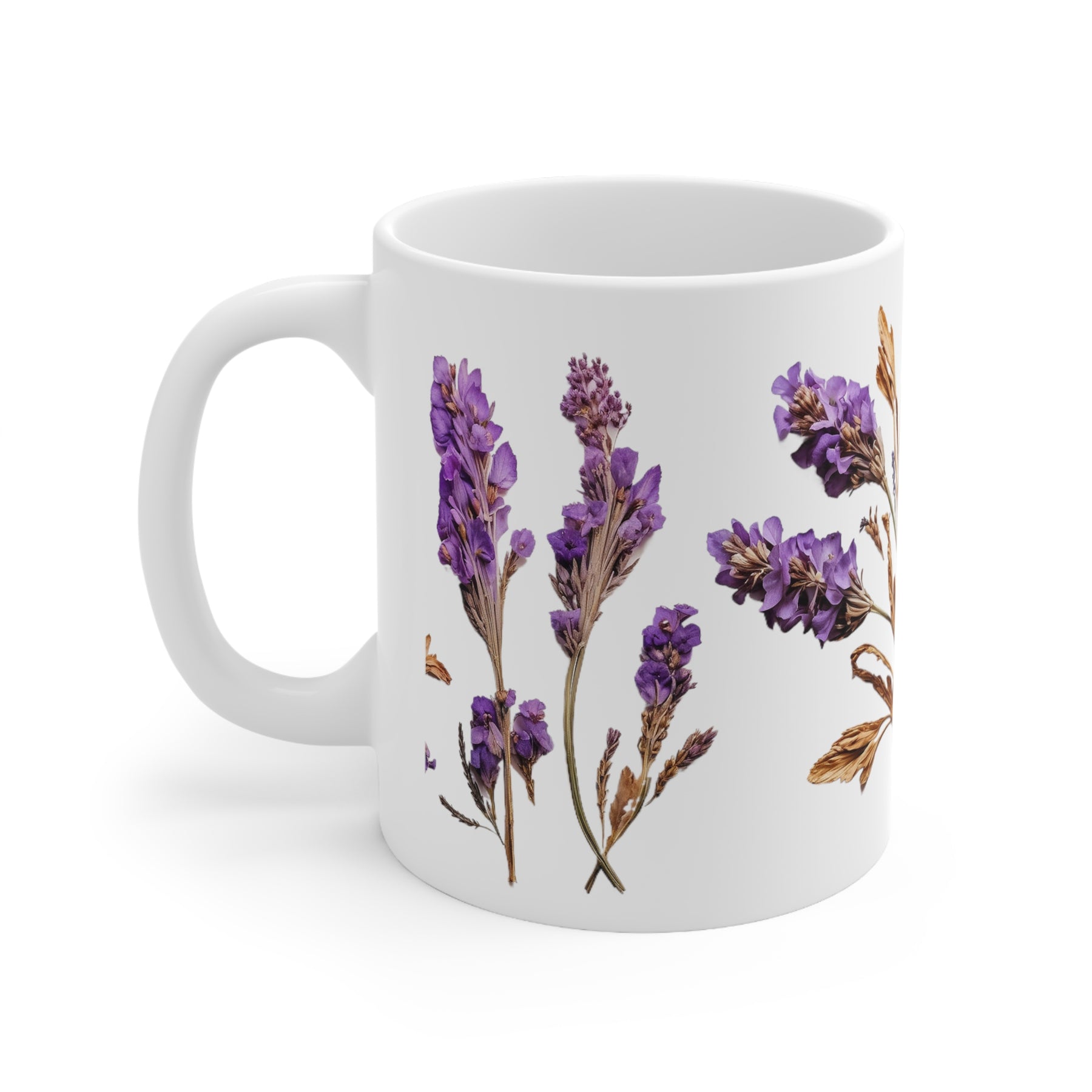 Lavender Flowers Mugs