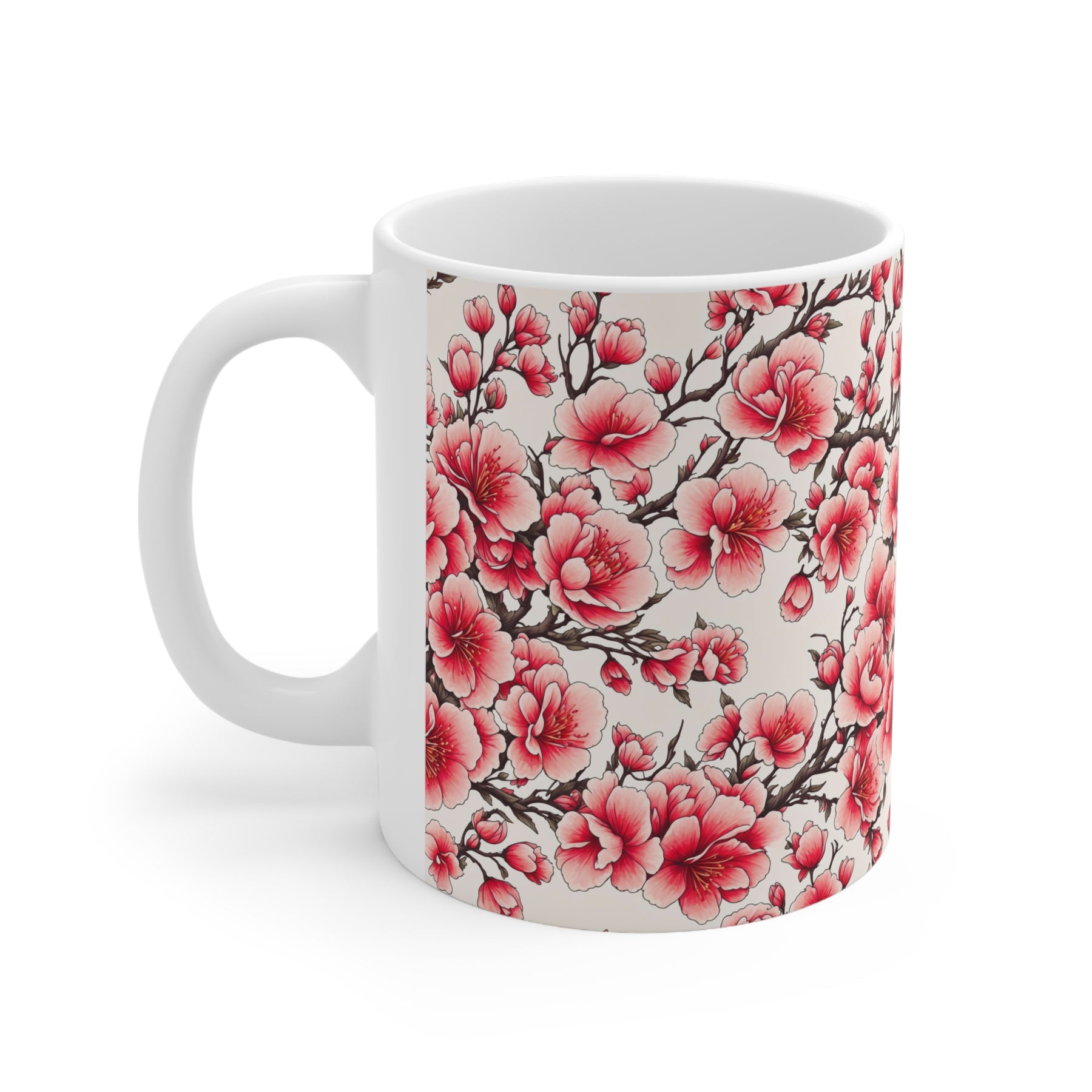 Cherry Blossom Ceramic Mug