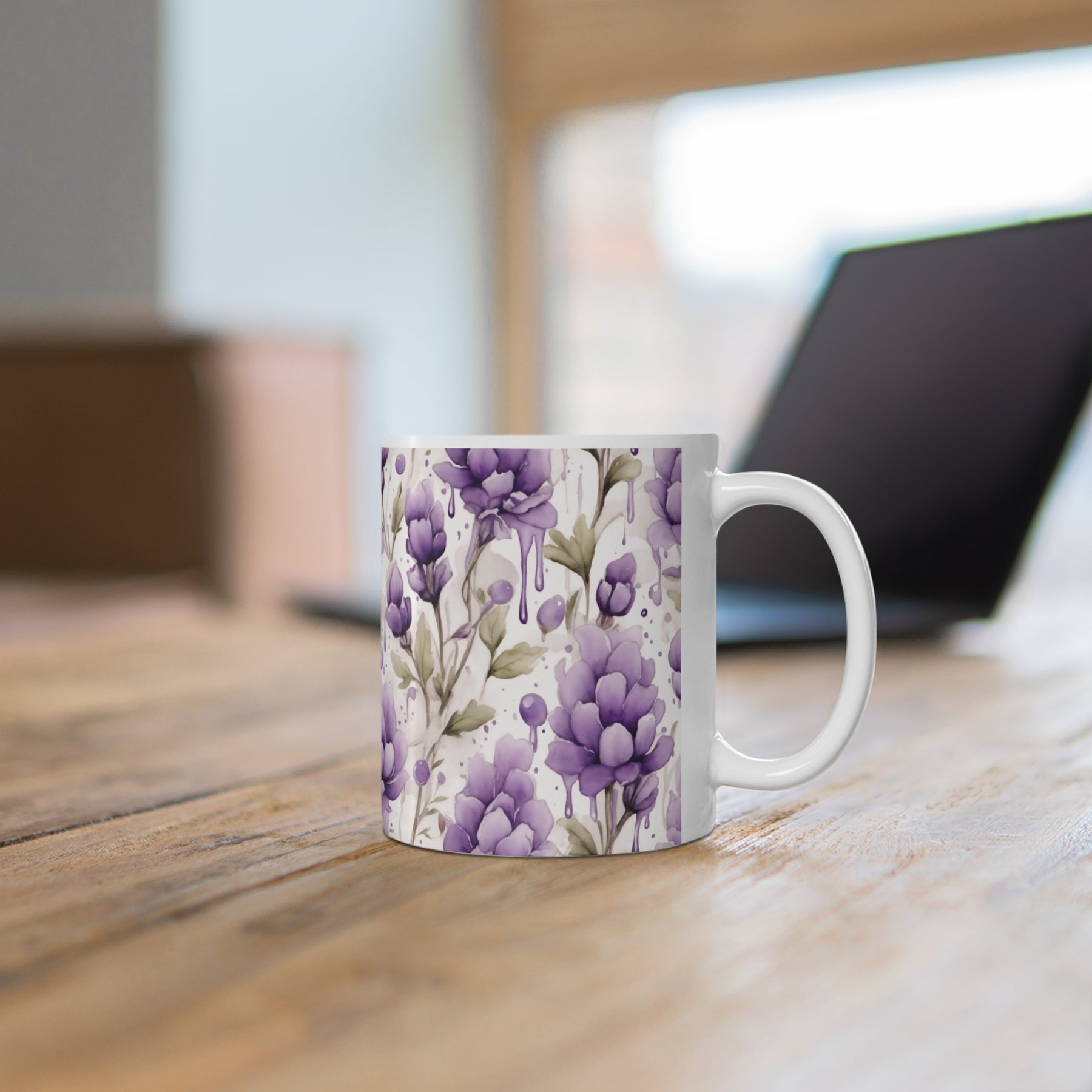 Lavender Watercolor cup