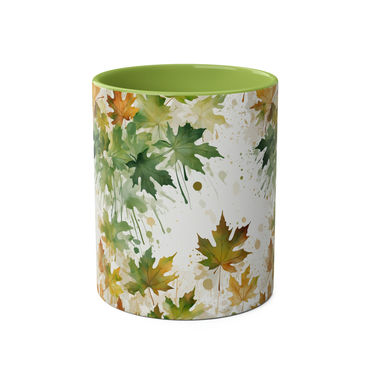 Maple Leaf Ceramic Coffee Cup