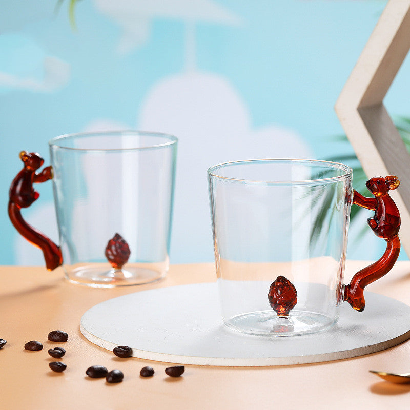Squirrel Glass Cups