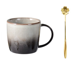 Dark Cloud cup with spoon
