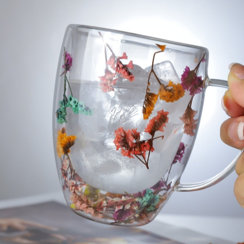  Dried Flower Double-Walled Cup